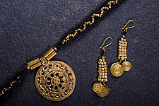 प्रीतम ✤ Brass Jewellery ✤ Necklace with Earring { 33 }